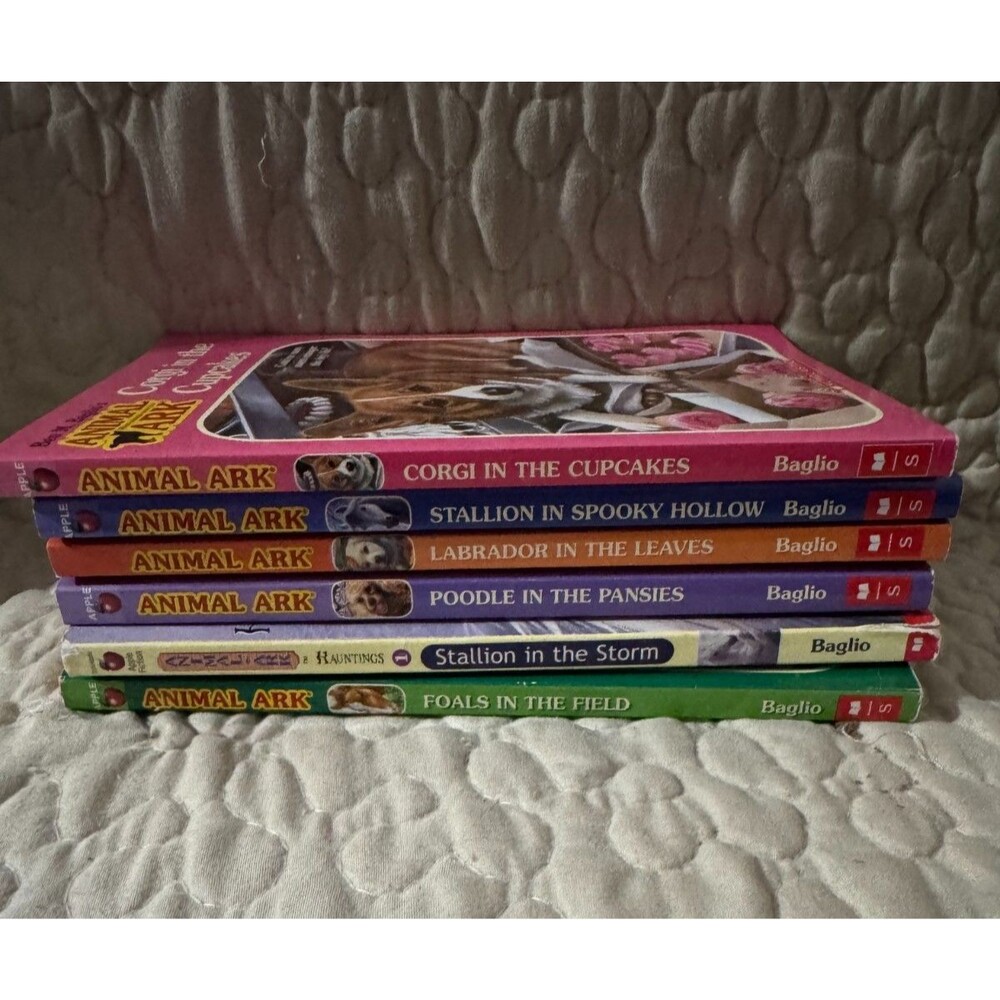 Animal Ark Book Lot 6 Ben M Baglio Scholastic Paperbacks Corgi Stallion Poodle